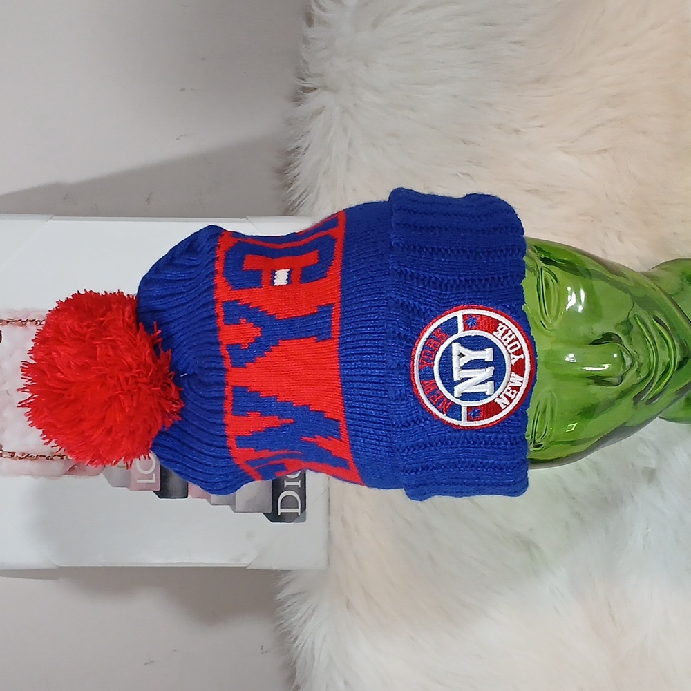 New York Beanie Red/White/ Blue Unisex